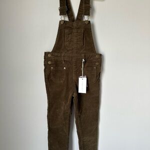 Jamie Kay overalls - green/brown color - size 6 - NWT